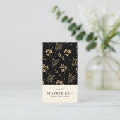 Donkere zwarte achtergrond van foto's Uw Logo foto Visitekaartje (Staand voorkant)