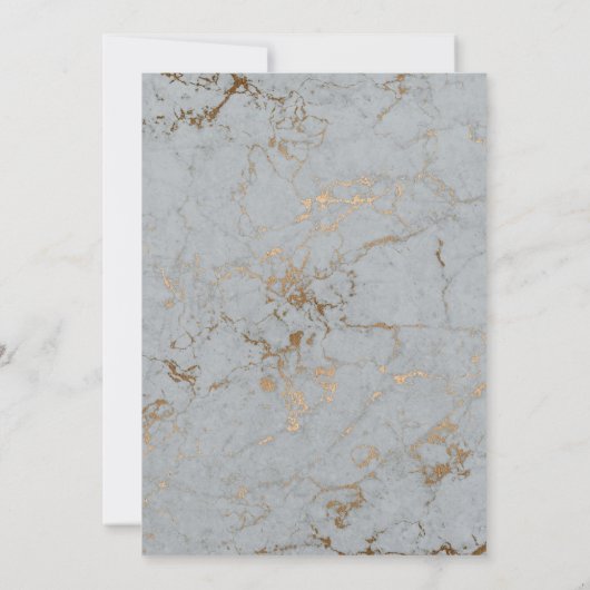 Donkere zwarte Moody Green botanische bruiloft Kaart (Achterkant)