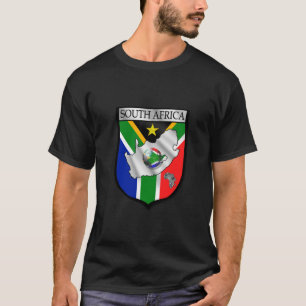 Donkere zwarte t-shirt voor supporters van de Bafa