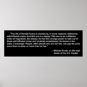 'Donkeremboldened'-Poster Poster