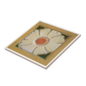 Donkergele rand tegeltje (Zijkant)