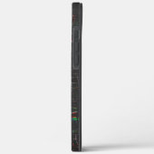 Donkergelige tekening onder of boven jute Case-Mate iPhone case (Achterkant / Links)