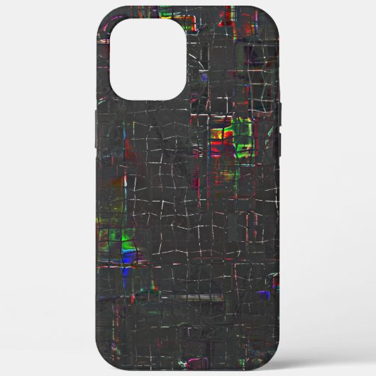 Donkergelige tekening onder of boven jute Case-Mate iPhone case (Achterkant)