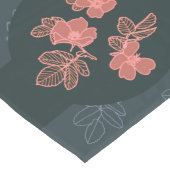 Donkergothisch Roos Lange Tafelloper (Hoek)