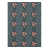 Donkergothisch Roos Tafelkleed (Voorkant)