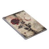  donkergotiek notitieboek (Rechterzijde)