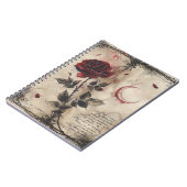  donkergotiek notitieboek (Linkerzijde)