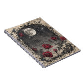  donkergotiek notitieboek (Rechterzijde)