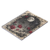  donkergotiek notitieboek (Linkerzijde)