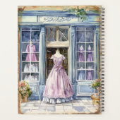  donkergotiek planner (Achterkant)