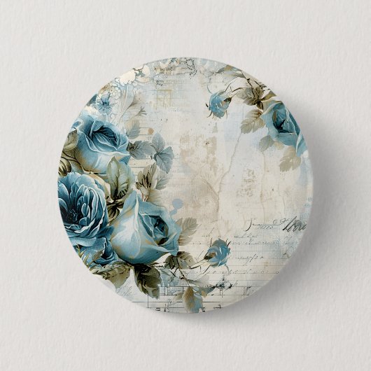  donkergotiek ronde button 5,7 cm (Voorkant)