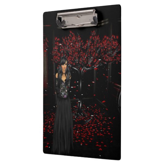 Donkergotisch klembord (Links)