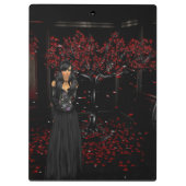 Donkergotisch klembord (Achterkant)