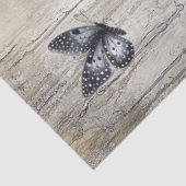 Donkergotische Grunge Girl Decoupage Tissuepapier (Detail)