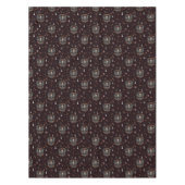 Donkergotische kerstengel tafelkleed (Voorkant)