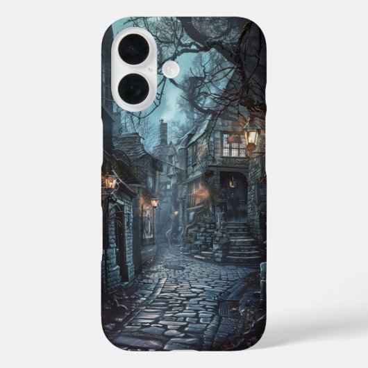 Donkergotische straat Case-Mate iPhone case (Achterkant)