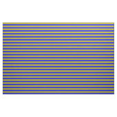 Donkergoud, royal blue stipe, strepen stof (Yard (91,4 cm))
