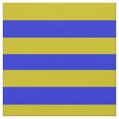 Donkergoud, royal blue stipe, strepen stof (Close Up)