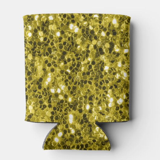 Donkergoudgele nevel blikjeskoeler (Achterkant)