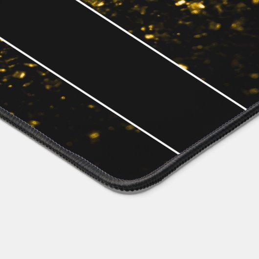 Donkergoudgele nevel bureaumat (Hoek)