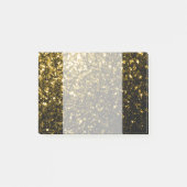 Donkergoudgele nevel post-it® notes (Voorkant)