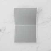 Donkergrijs Azure Bedankkaart (Binnen)