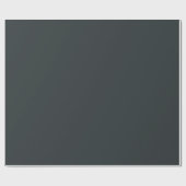Donkergrijs Azure Cadeaupapier (Vlak)