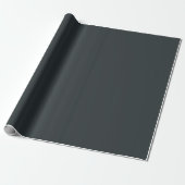 Donkergrijs Azure Cadeaupapier (Uitgerold)