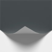 Donkergrijs Azure Cadeaupapier (Hoek)