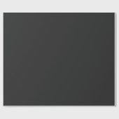 Donkergrijs Cadeaupapier (Vlak)