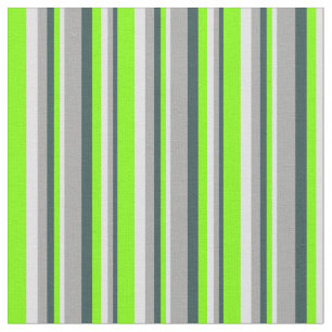 Donkergrijs, donkergrijs, lavender en chartreuse stof