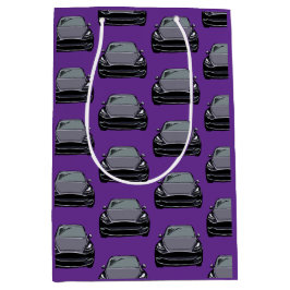 Donkergrijs Elektrisch Voertuig SUV Auto Paarse Medium Cadeauzakje