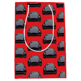 Donkergrijs Elektrisch voertuig SUV Auto Rood Medium Cadeauzakje