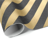 Donkergrijs en goudgrunge wijn cadeaupapier (Rol Hoek)