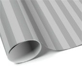 Donkergrijs en grijs gestreept/gevoerd patroon cadeaupapier (Rol Hoek)