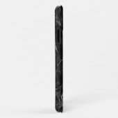 Donkergrijs en zilvergrijs Case-Mate iPhone case (Achterkant/rechts)