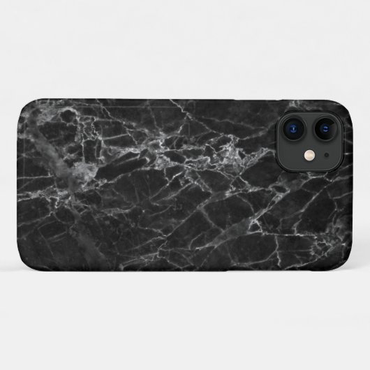 Donkergrijs en zilvergrijs Case-Mate iPhone case (Achterkant (horizontaal))