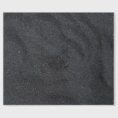 Donkergrijs glitter cadeaupapier (Vlak)