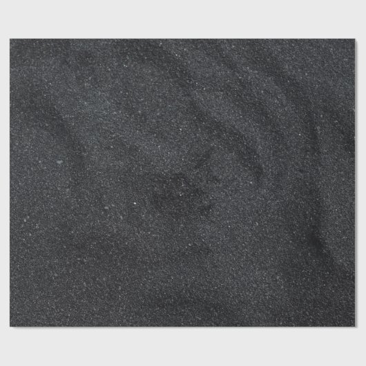 Donkergrijs glitter cadeaupapier (Vlak)