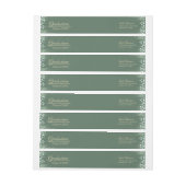Donkergrijs Groen Botanisch Afstuderen Adres Etike (Vel)