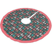 Donkergrijs Ho Ho Armadillo Kerstboom Rok (Gekanteld)