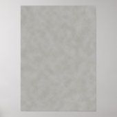 Donkergrijs Parchment look Poster (Voorkant)