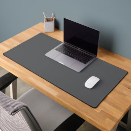 Donkergrijs Solid Color Desk Mat