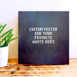 donkergrijze en blauwe verstrooide textuur toevoeg poster