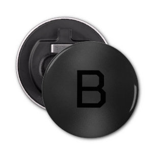 Donkergrijze gestructureerde achtergrond button flesopener