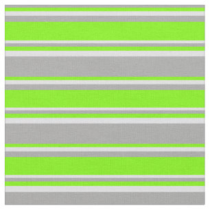 Donkergrijze, groene en lavender gekleurde lijnen stof