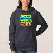 Donkergrijze hoodie trui T-Shirt SO_THIS_IS_HOW_BE (Voorkant)