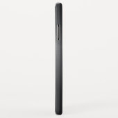 Donkergrijze metalen achtergrond Case-Mate iPhone case (Achterkant/rechts)