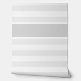 Donkergrijze Streep op Lichtgrijze en Witte Strepe Behang