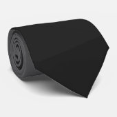 Donkergrijze verloop Geometrisch gaaspatroon Stropdas (Opgerold)